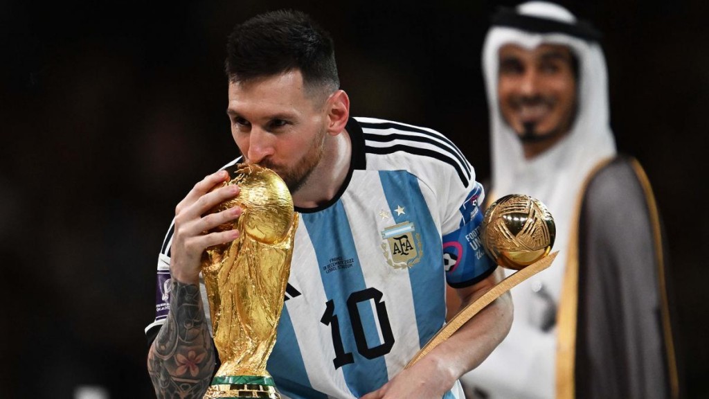  Argentina ya tiene a Messi para los festejos del campeón mundial 