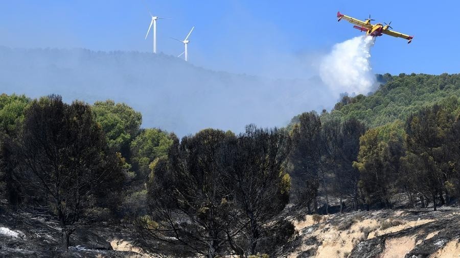  España: avanza sin control el primer gran incendio forestal del año 